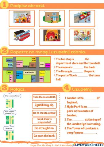 Klasa 5 - Unit 6 Vocabulary