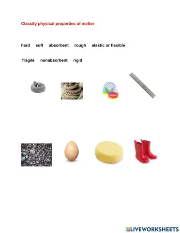 Physical Properties of Matter