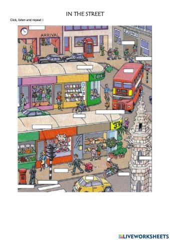 In the street - Listen