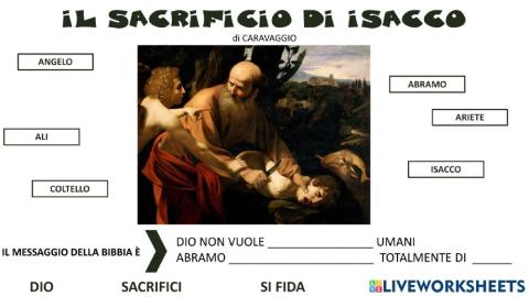 Sacrificio Isacco