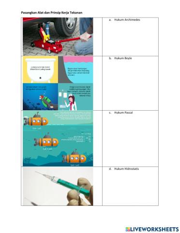 Tekanan, Unsur Senyawa Campuran