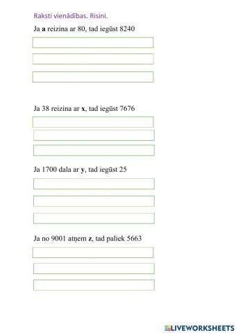 Nezināmo skaitļu meklēšana