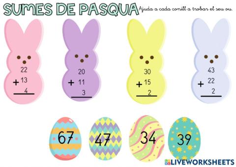 Sumes de pasqua