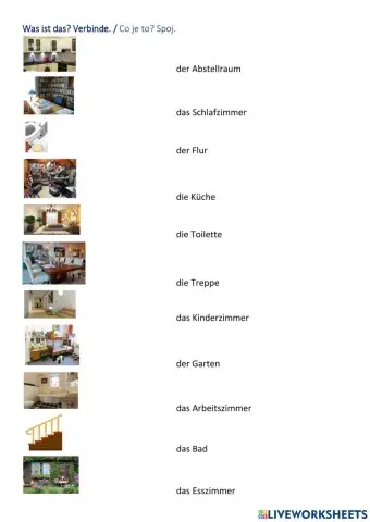 Mein Haus - Die Zimmer