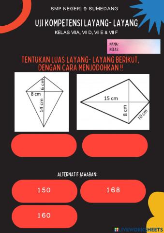 Uji kompetensi layang- layang