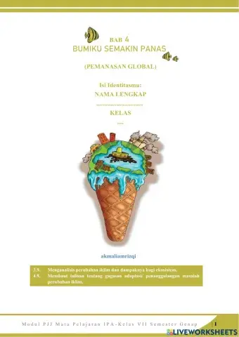 Bab 4 bumiku semakin panas (PEMANASAN GLOBAL)