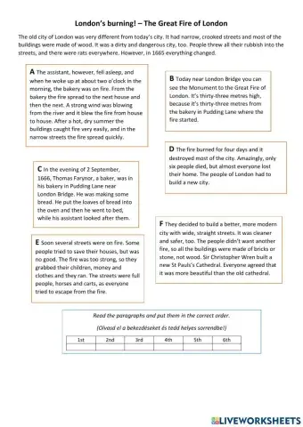 The Great Fire of London