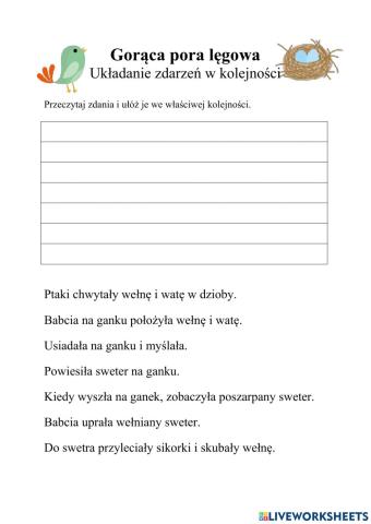 Gorąca pora lęgowa