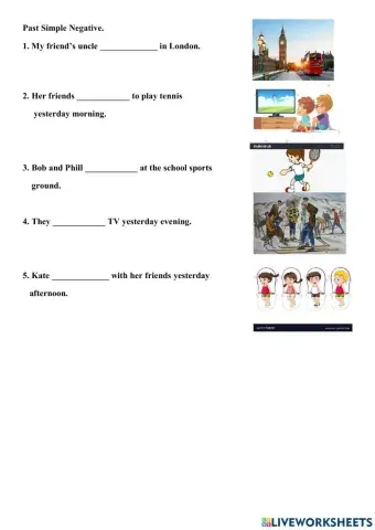 Past Simple Negative