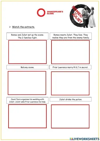 Romeo and Juliet (Shakespeare globe)