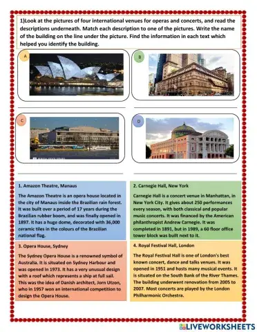 Houses of Musical Drama