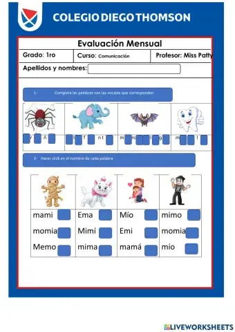 Evaluación de comunicación