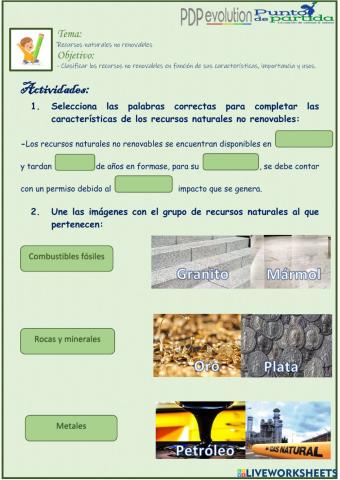 Recursos naturales