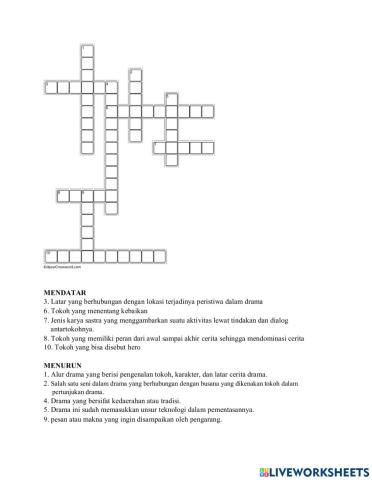 Puzzle bahasa indonesia