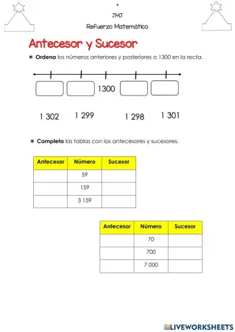 Antecesor y Sucesor-2