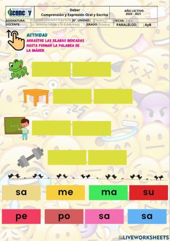 Formación de palabras combinadas