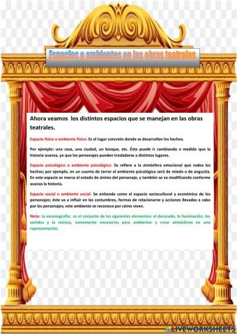 Leer un texto narrativo y adaptarlo a una obra de teatro