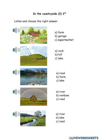 In the countryside I 2º