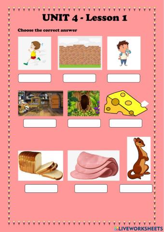 Unit 4 - Lesson 1