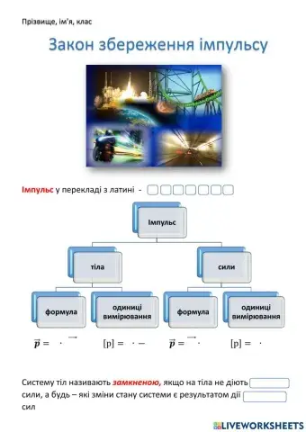 Закон збереження імпульсу