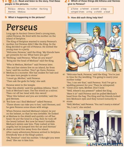 Perseus Project 2 Unit 6