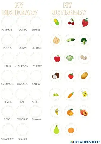 Fruits and Veggies