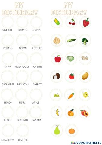 Fruits and Veggies
