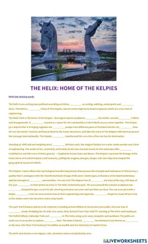 The Helix: Home of The Kelpies, Scotland