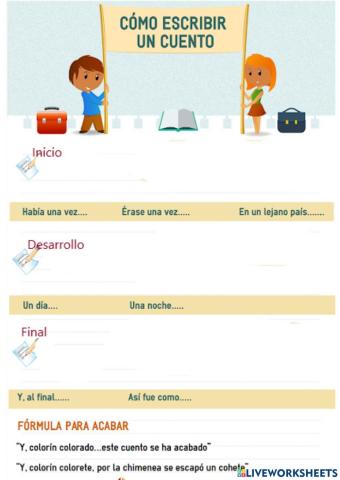 Como crear un cuento