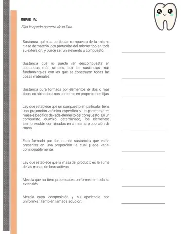 La materia y sus propiedades