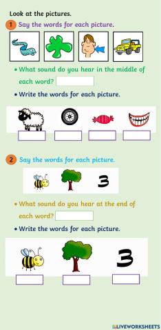 Vowel digraph 'ee'
