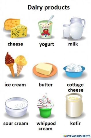 Dairy products