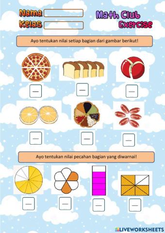 Latihan MC Nilai Pecahan