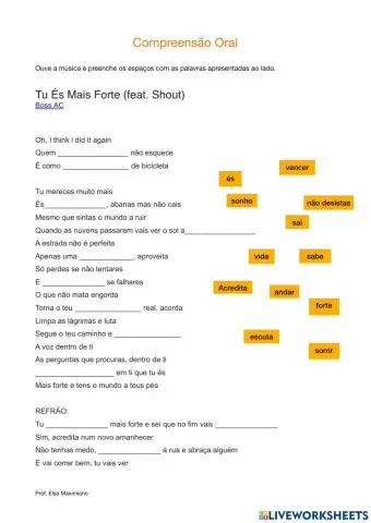 Compreensão Oral-BossAC