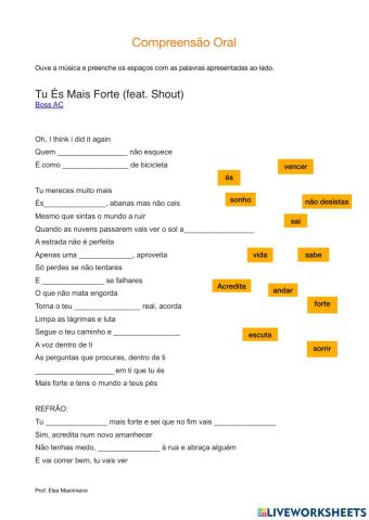 Compreensão Oral-BossAC