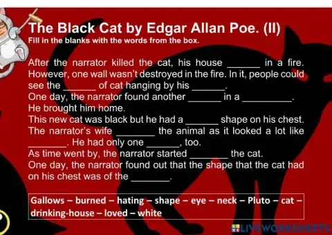 The black Cat by Edgar Allan Poe II