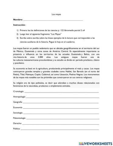 Caso ciencias auxiliares de la Historia