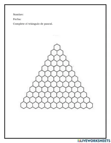 Triángulo de Pascal