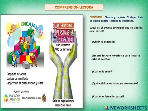 Comprensión lectora