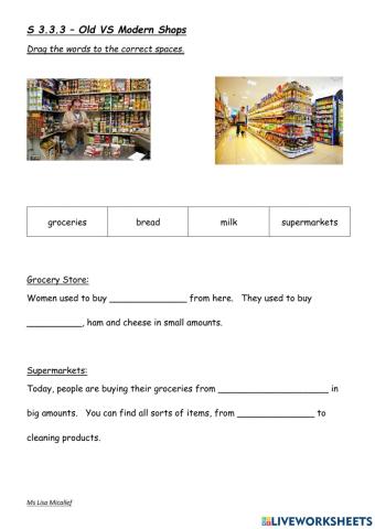 Grocer VS Supermarket