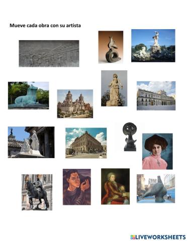 Manuel Tolsa, Lola Mora y Juan Soriano