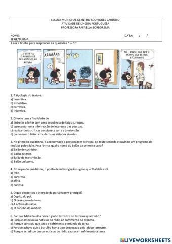 Interpretação de texto