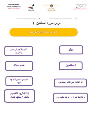 سورة المطففين 1