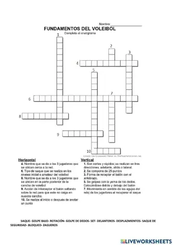 Voleibol fundamentos técnicos