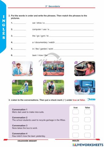 Unidad 2 - inglés 3°