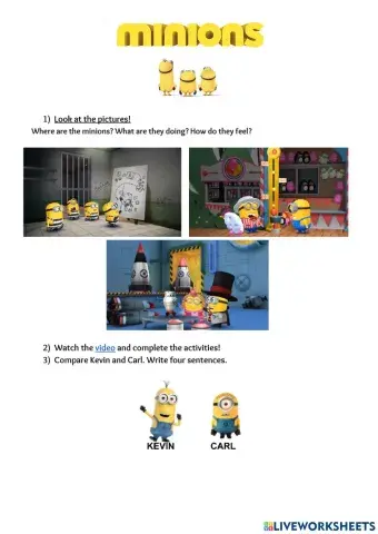 Minions - comparatives 