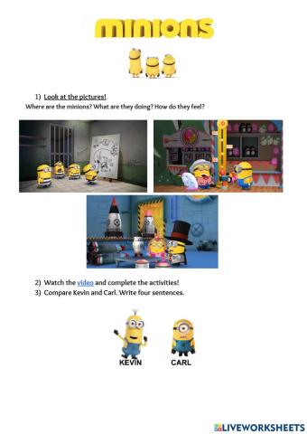 Minions - comparatives 