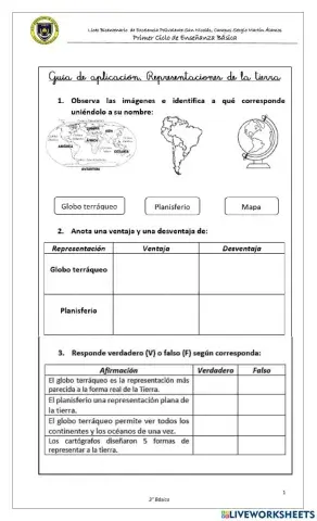 Representaciones de la Tierra