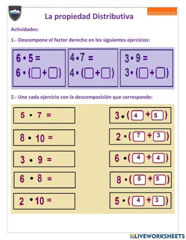 Propiedad Distributiva