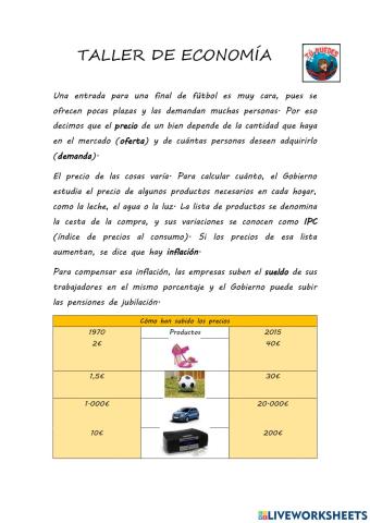 Taller de economia